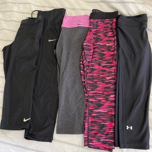 Nike & Under Armour Capris